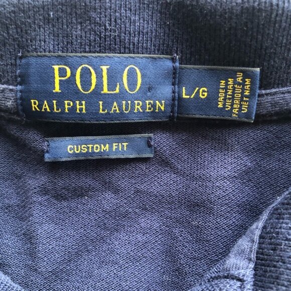 Polo Ralph Lauren Big Pony Rugby Shirt Men’s Size L Red/White/Blue Costomer-Fit - Picture 3 of 16